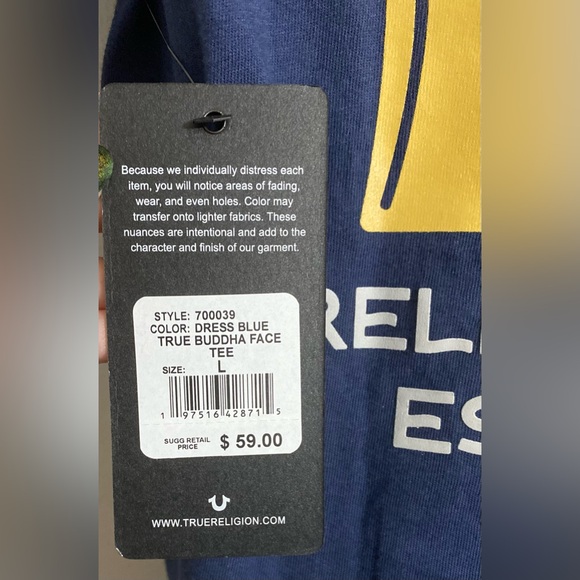 True Religion two-sided t-shirt - Picture 3 of 5